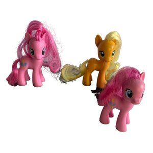 My Little Pony Figures Pinkie Pie & Applejack Set Toys